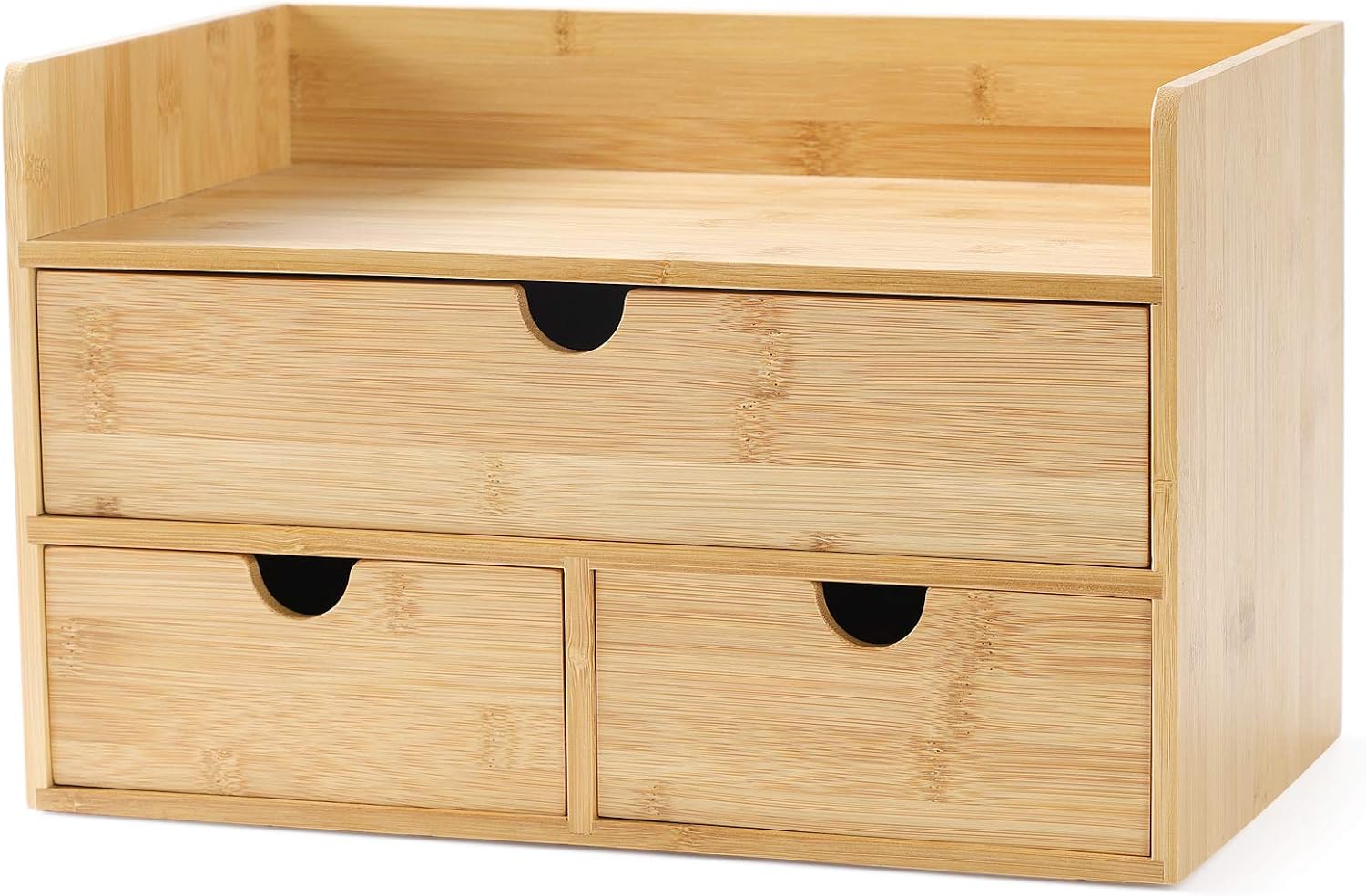 Wisuce Bamboo Desk Drawer Organizer