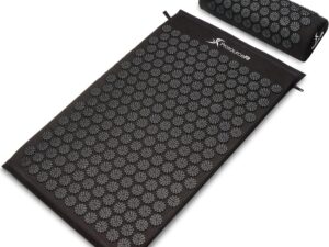 ProsourceFit Acupressure Mat and Pillow Set for Back/Neck Pain Re