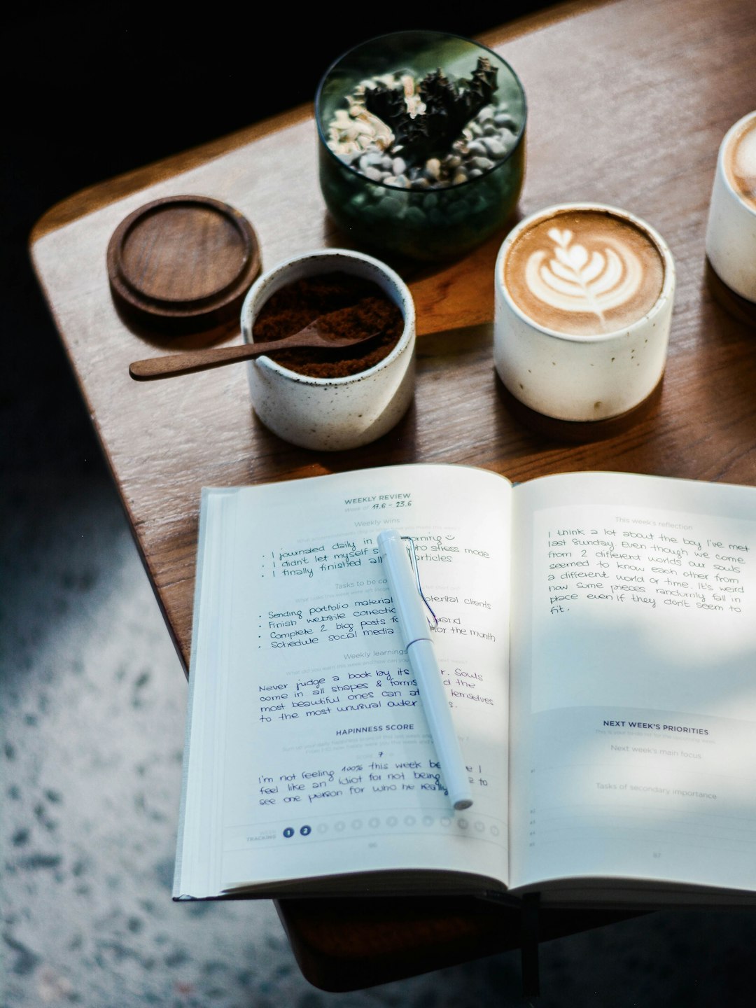Mindful morning routine