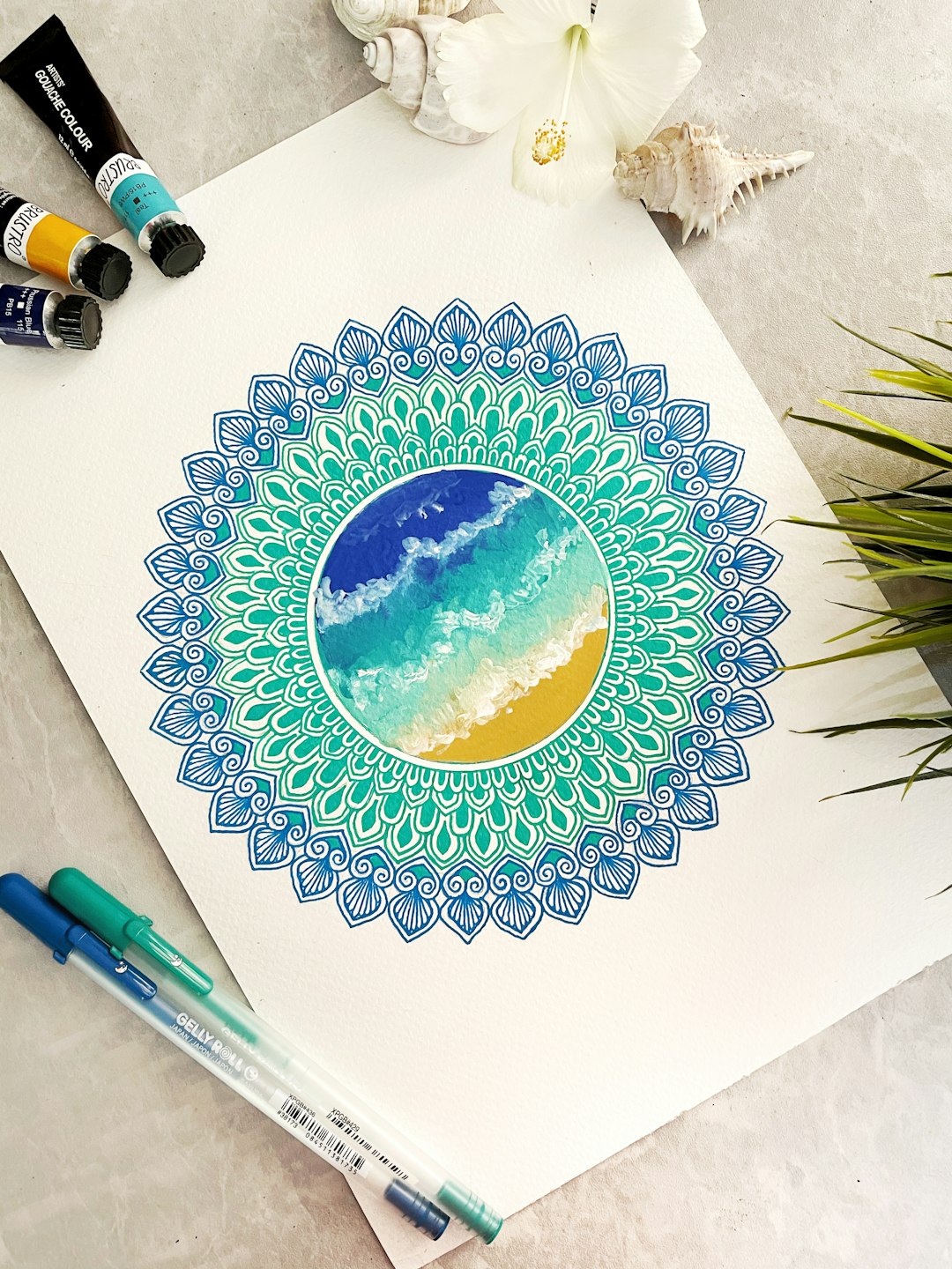 Circle Habit Tracker Printable (Mandala Style)