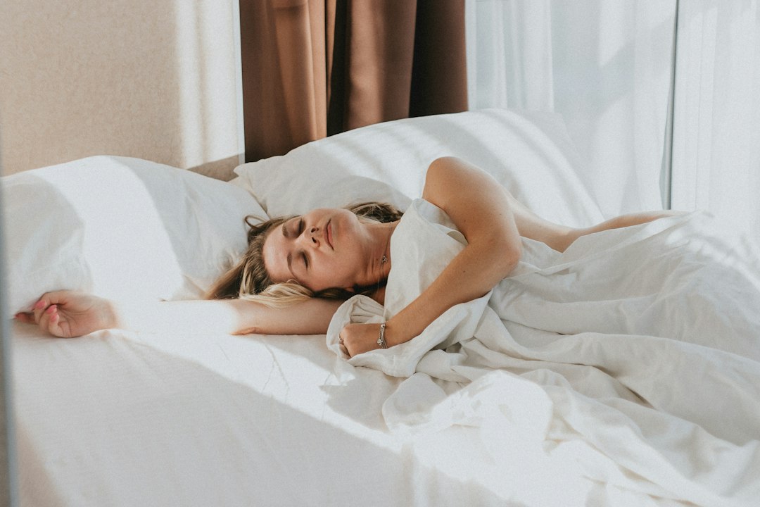 mental wellness news - a person lying in a bed